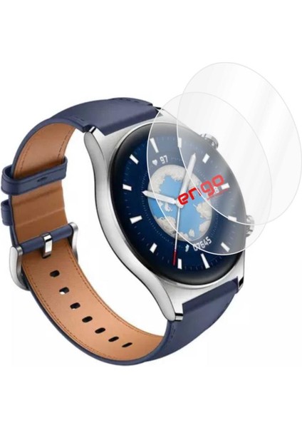 Honor Watch GS 3 Ekran Koruyucu TPU Film Şeffaf 2 Adet