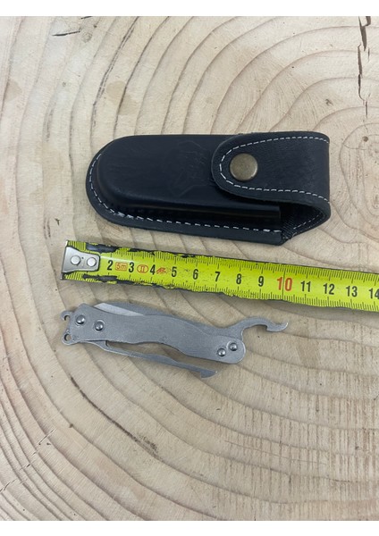 Metal Kabze Sırttan Kilitli Çakı Erkekler Için Kişiselleştirilebilir Hediye Kamp Bıçağı Günlük Kullanım Bıçağı