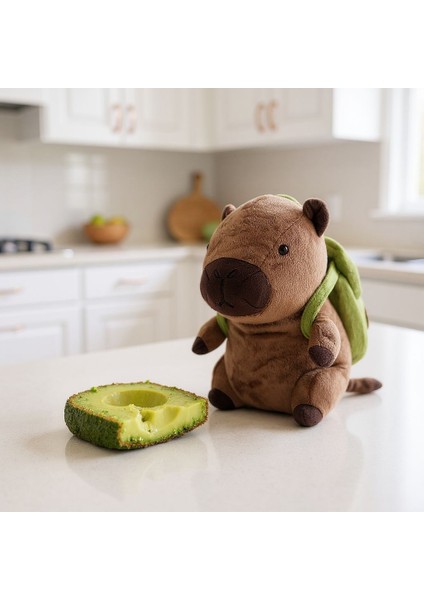 Capybara Çantalı 25 cm Peluş Oyuncak