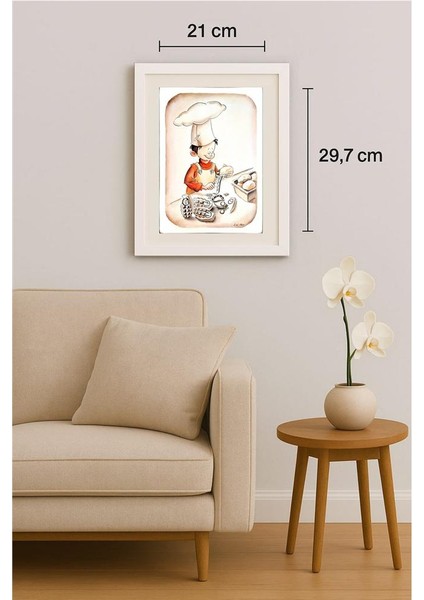 Lei Hao 29X21CM Orijinal Karikatür Tablo indirimleri