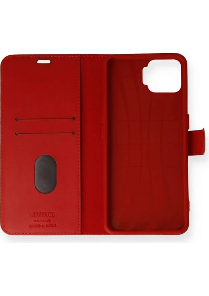 Oppo A73 Kılıf Trend S Plus Kapaklı Kılıf - Kırmızı (K95) fiyatları