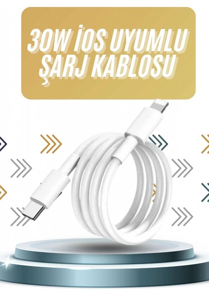 Ios Tüm Serilerle Uyumlu 30W Hızlı Şarj Aleti 11 12 13 14/pro Max Mini Plus