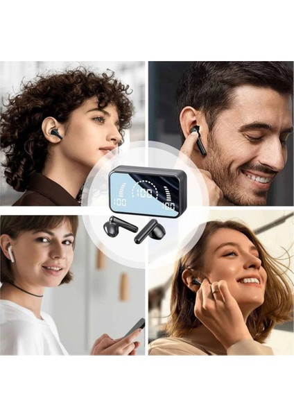 Ios Android Uyumlu Bluetooth Kulaklık Kablosuz Kulaklık Yüksek Basslı fırsatları