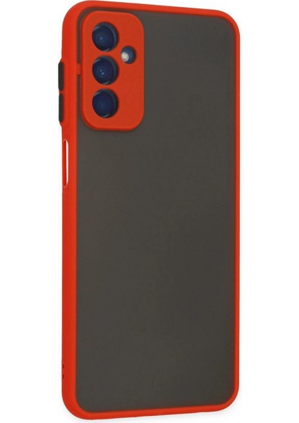 Samsung Galaxy M13 Kılıf Montreal Silikon Kapak - Kırmızı (K95) fiyatları