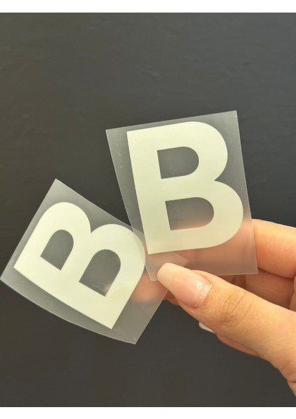 2 Li Ütü Ile Yapışan A Harfi Arma Transfer Baskı 5x5 cm Siyah 2 Li Ütü Ile Yapışan B Harfi Arma Transfer Baskı 5x4 cm Siyah fiyatları