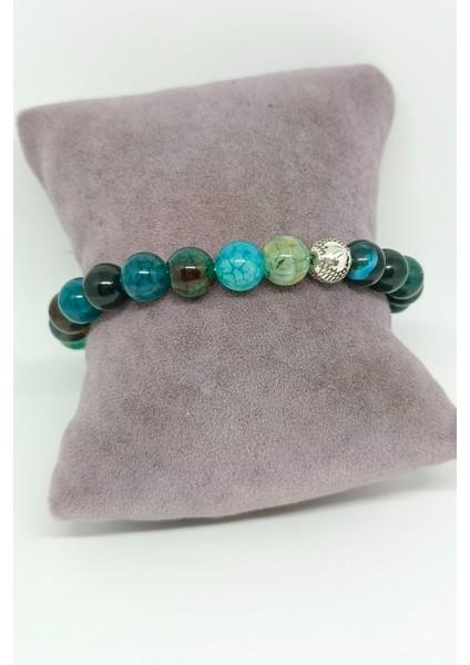 Doğal Taşlı (Akik, Yeşim, Ay, Ametist) Çakra Bileklik fiyatları