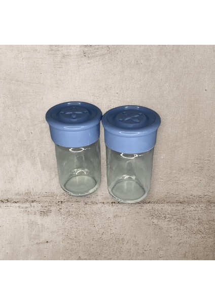 Adet Cam Tuzluk Plastik Kapaklı (Kutuludur) 75CC