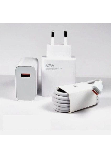 Xiaomi Redmi Turbo Şarj Aleti 67WATT Set
