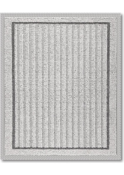 Bukle Lane Doğal Pamuklu 2'li Banyo Paspas & Halı Seti 60X100+50X60 Gri modelleri