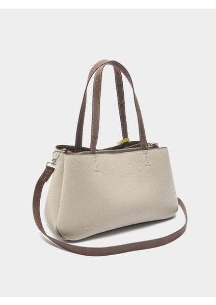 Charm'lı Düz Tote Çanta modelleri