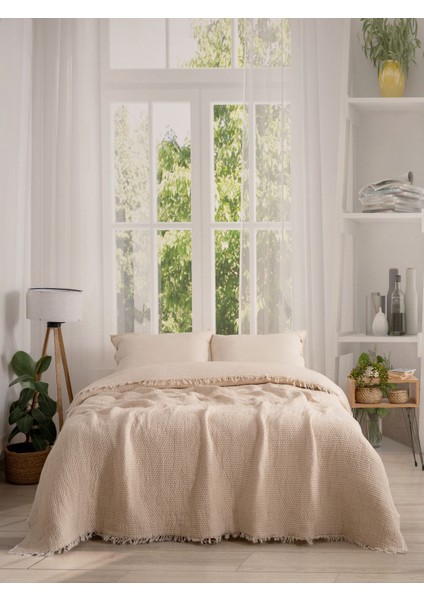 Dionisos Müslin Yorgan %100 Pamuk 9 Kat Müslin Yatak Örtüsü 220X240