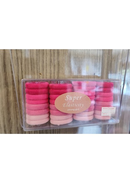 32 Li Lastik Çok Renkli Saç Tokası Seti fiyatları