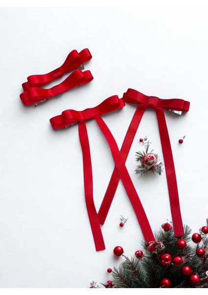 Kırmızı Kurdele Toka Seti 4'lü fiyatları