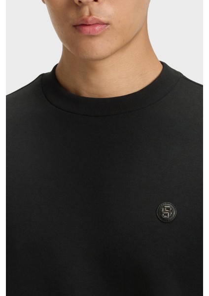 Pamuk Karışımlı Regular Fit Bisiklet Yaka Sweat Erkek Sweat 50520302 002 indirimleri