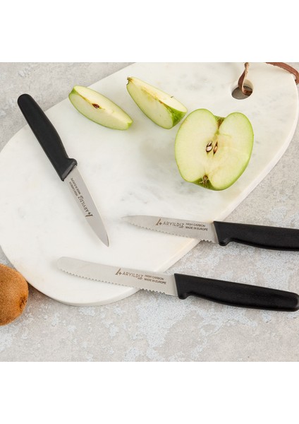 Solo 3 Parça Bıçak Seti Siyah fiyatları