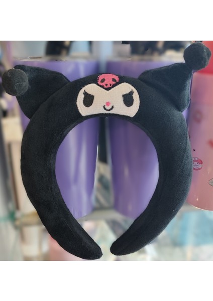 Kuromi Figürlü Pelüş Şık Tasarım Taç AD955530