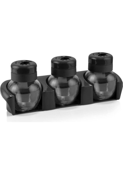 Stantlı Baharatlık Qlux Bpa Içermez Plastik Stantlı Cam Baharat Seti C-00372 Ev Ofis Lokanta Cafe fiyatları