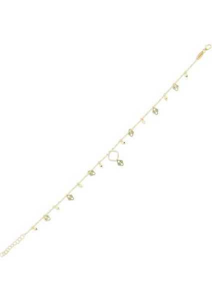 Altın Tasarım Halhal - 14K