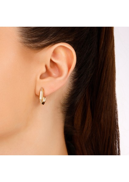 Taşlı Altın Küpe - 14K modelleri