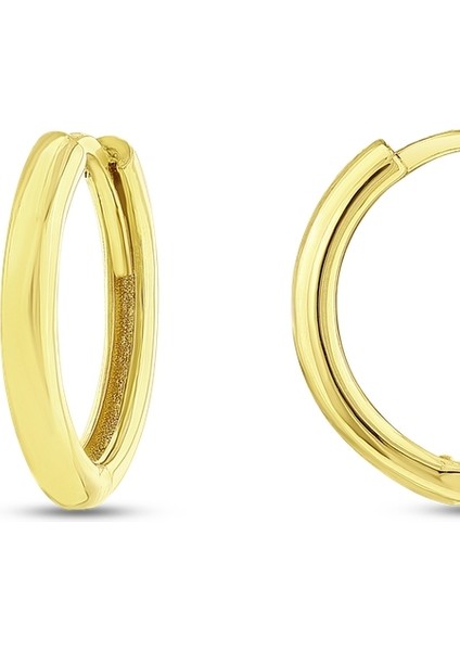 Altın Halka Küpe - 14K fiyatları