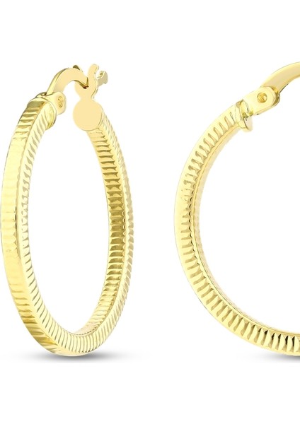 Altın Halka Küpe - 14K fiyatları