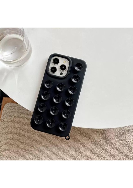 iPhone 16 Vantuzlu Tech Silikon Kılıf