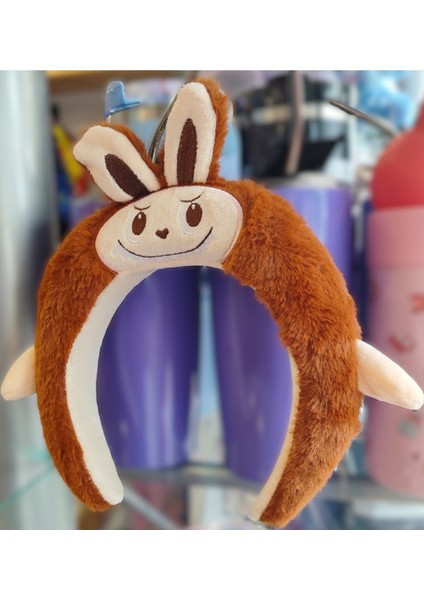 Labubu Figürlü Pelüş Şık Tasarım Taç AD955514