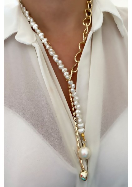 Barok Inci Tasarım Kolye