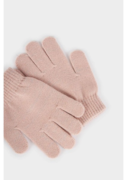 Kız Çocuk Triko 2'li Eldiven C8147A825WN