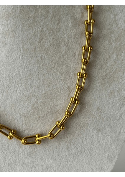 Uzun Tiffany Zincirli Gold Kolye fiyatları