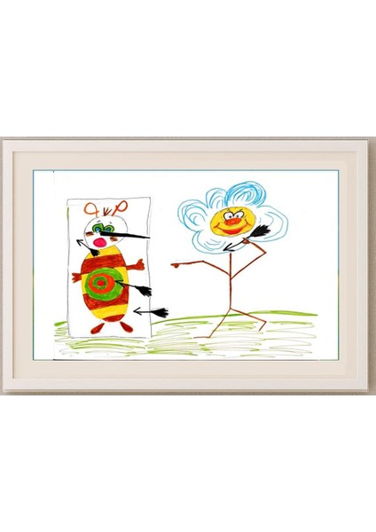 Samsonova Alena 29X21CM Orijinal Karikatür Tablo fırsatları