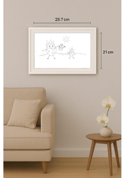 Manakova Natalia 29X21CM Orijinal Karikatür Tablo indirimleri