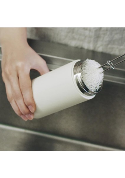 Paslanmaz Çelik Bardak Mug Termos 350 ml Çift Katmanlı, Sızdırmaz Kapaklı