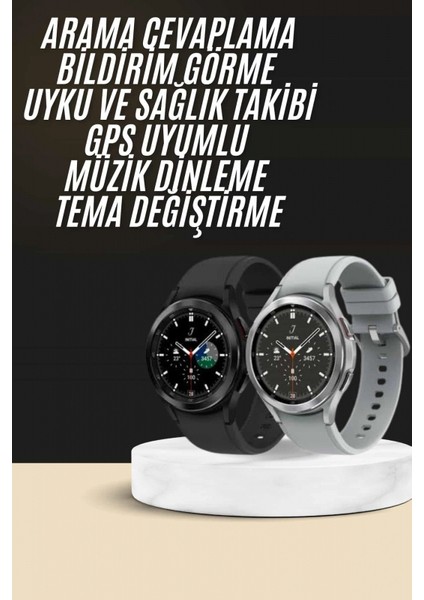 Yeni Nesil Akıllı Saat Çağrı Cevaplayabilen Plastik 47 mm Uyumlu Kordon fiyatları