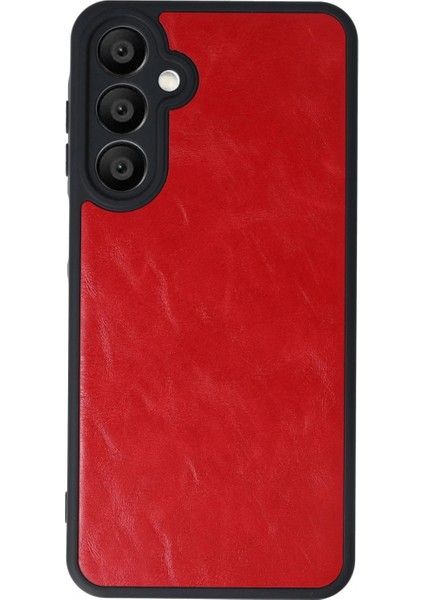 Samsung Galaxy A16 5g Kılıf Aras Deri Kapak - Kırmızı (K95) modelleri