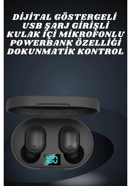 Çift Kulaklık Kampanyası Dokunmatik Kontrol Kulak Içi Yüksek Ses Kaliteli Mikrofonlu modelleri