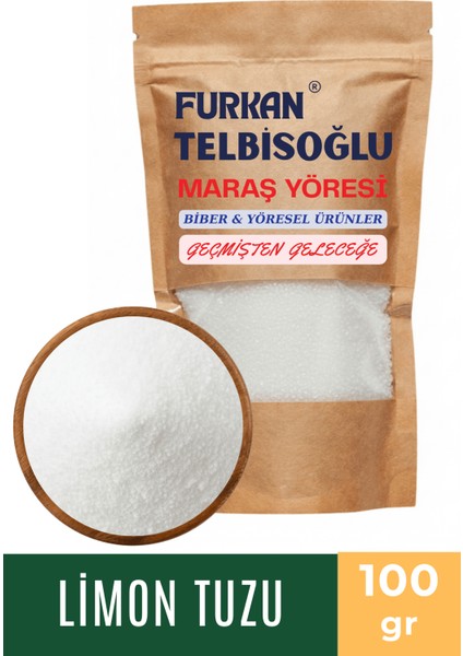Limon Tuzu - (Katkısız, Yeni Mahsül) 100GR