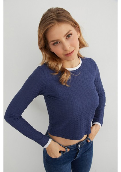 Bürümcük Kumaş Biyeli Bluz fiyatları