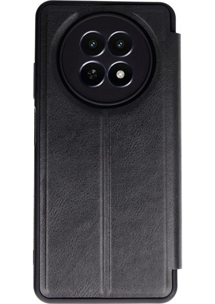 Realme 12 5g Kılıf Flip Cover - Siyah (K95)