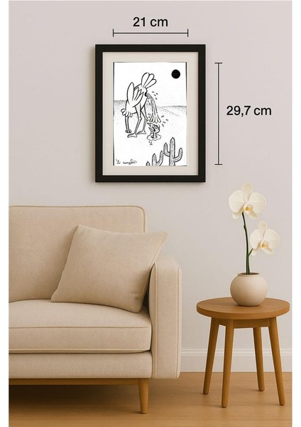 Li Guangjun 29X21CM Orijinal Karikatür Tablo fiyatları