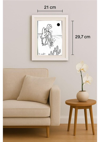 Li Guangjun 29X21CM Orijinal Karikatür Tablo indirimleri