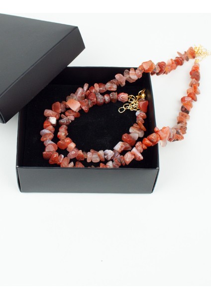 Akik Doğaltaş Kolye Bileklik Set fiyatları