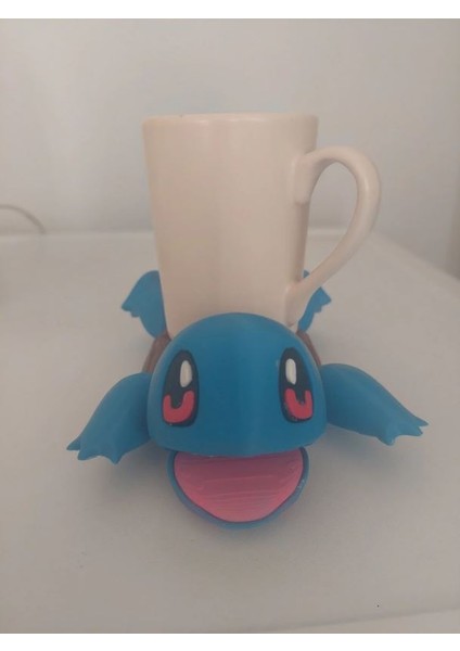 💧 Squirtle Figürlü 3D Kupa Tutucu – Sevimli Pokémon Temalı Bardaklık fiyatları