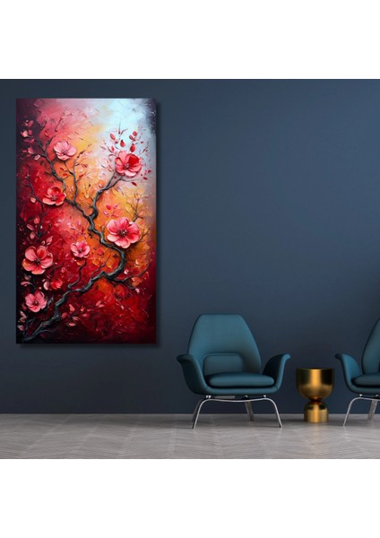 Hd Digital Baskı Çiçek Desenli Kanvas Duvar Tablosu Ofis Ev fiyatları