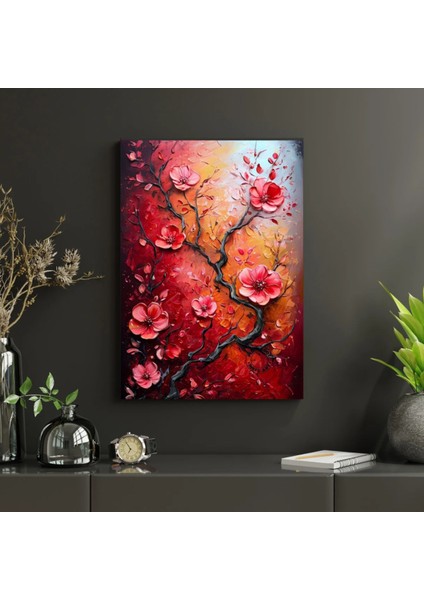 Hd Digital Baskı Çiçek Desenli Kanvas Duvar Tablosu Ofis Ev modelleri