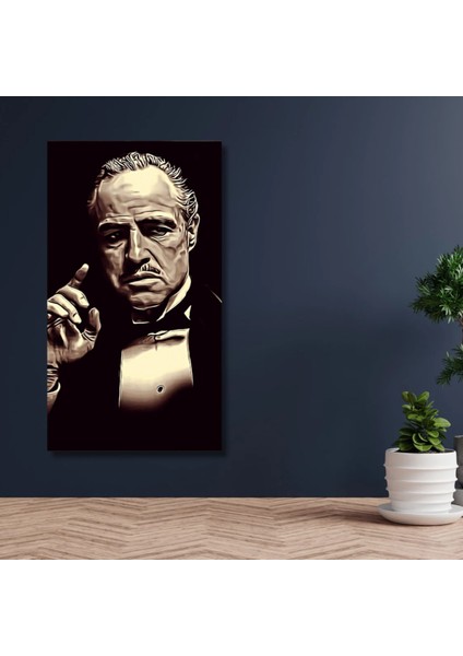 Hd Digital Baskı God Father Baba Film Karekteri Kanvas Tablo fiyatları