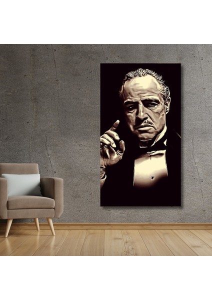 Hd Digital Baskı God Father Baba Film Karekteri Kanvas Tablo modelleri
