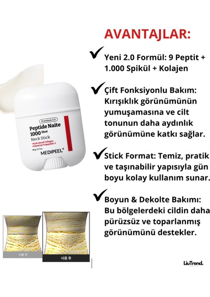Medi-Peel Premium Peptide Naite 1000 Shot Neck Stick M0016 fırsatları