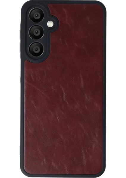 Samsung Galaxy A16 5g Kılıf Aras Deri Kapak - Bordo (K95) modelleri