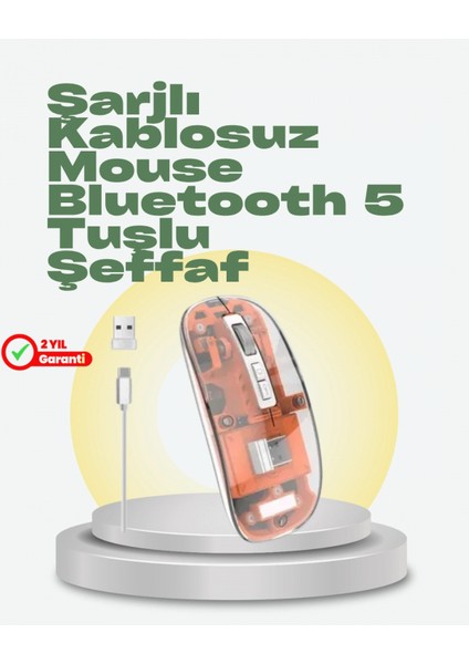 Geniş Uyumluluklu Kablosuz Fare – Windows, Mac, Linux Destekli